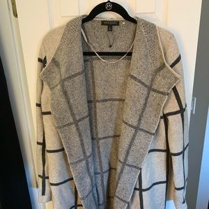 Banana Republic Oversized Cardigan Window Pane size S